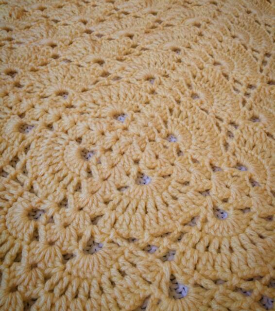 PDF Pattern Only - Crochet Fan Baby Blanket - image 1