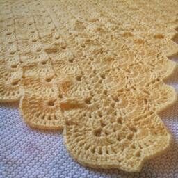 PDF Pattern Only - Crochet Fan Baby Blanket - thumbnail 3