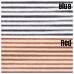 Hand Block Print Pug Pillow Ticking Stripe Decorative Cushion - thumbnail 4
