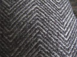 Designer Pillow Cover - Herringbone Zig Zag Chenille - thumbnail 3