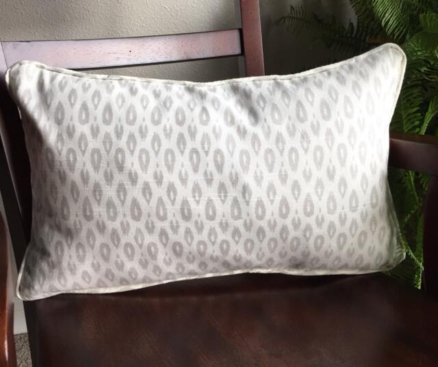 Animal Print Pillow Cover Taupe Cream Accent - image 1
