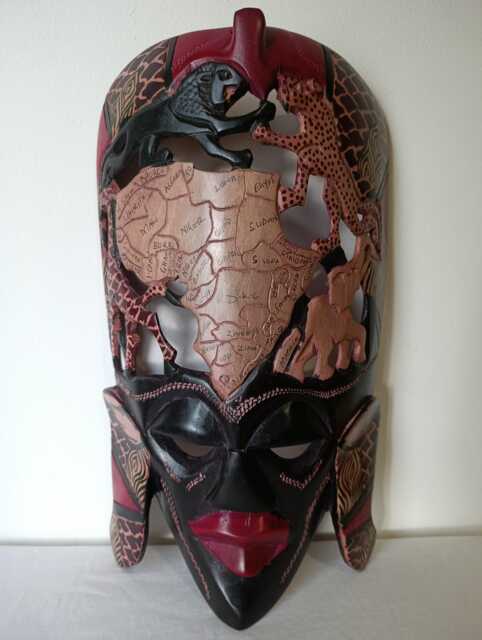 African Mask From Kenya - image 1