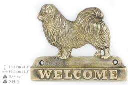Tibetian Spaniel, Dog Welcome, Hanging Decoration, Limited Edition, Artdog - thumbnail 1