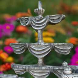 Realistic Ship Statue Cement Sailing Boat Sculpture Concrete Garden Decoration Outdoor Ornament Handmade Stone Art Gift - thumbnail 4