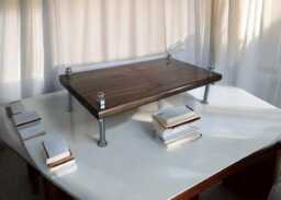 "20"" Cids Monitor Stand Pine 1" - thumbnail 1
