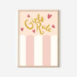 Personalised Girls, You Can Do Anything Prints. Positive Affirmation Print For Girls Room, Nursery Or Playroom - Prints Only, Unframed - thumbnail 2