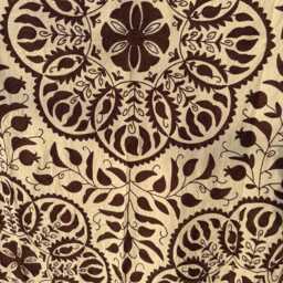 Authentic Suzani Quilt - Handcrafted Embroidered Bedding Statement Bedroom Decor - thumbnail 2