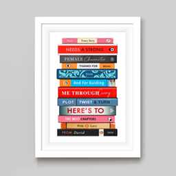 Personalised Book Print For Mum, Mother's Day Gift, Gift For Custom Lovers - thumbnail 3