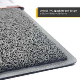 Embossed Triple Heart Runner & Entrance Mat 150cm X 60cm - thumbnail 4