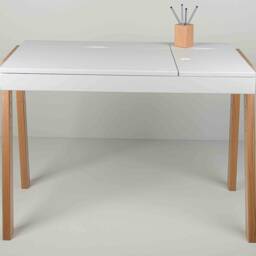 Adjustable Growing Desk - Wooden Kids Bedroom Montessori Toddler Table Homeschool Preschool Furniture - thumbnail 2