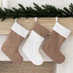 2024 Embroidered Christmas Stocking, Personalized Family Stockings, Knitted Stockings With Name, Monogram Stocking, Holiday Decor Gift - thumbnail 2
