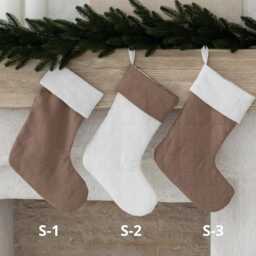 2024 Embroidered Christmas Stocking, Personalized Family Stockings, Knitted Stockings With Name, Monogram Stocking, Holiday Decor Gift - thumbnail 4