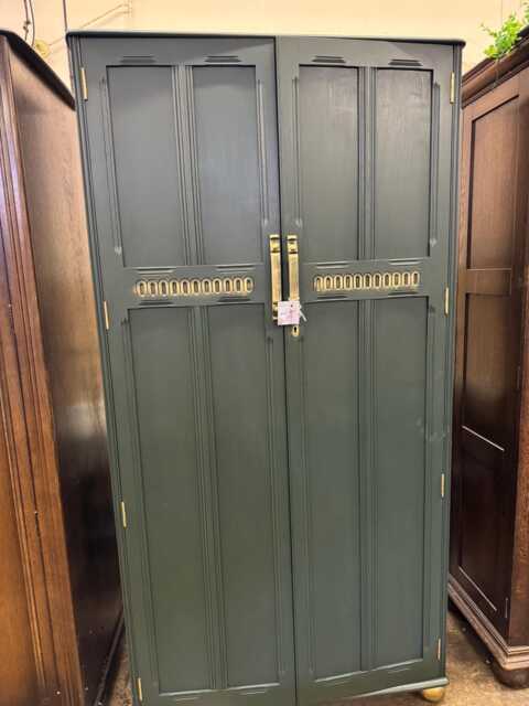 Vintage Green & Gold Wardrobe - image 1