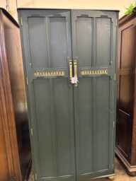 Vintage Green & Gold Wardrobe - thumbnail 1