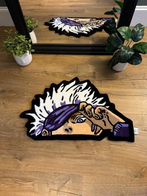 Goju Satoru Jujutsu Kaisen Handmade Tufted Rug - image 1