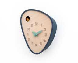 Cuckoo Clock - Wind With Amber Bird & Mold Green Hands