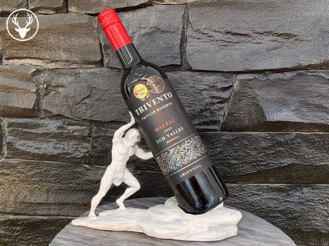 The Greek God Of Wine Novelty Bottle Holder/stand - image 1