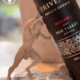 The Greek God Of Wine Novelty Bottle Holder/stand - thumbnail 2