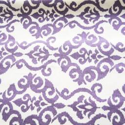 Purple Valances Damask, For Windows, Rod Pocket Valances Window Panels, Light Purple Drapery Wide, Bedroom Decor Topper Home - thumbnail 2