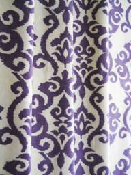 Purple Valances Damask, For Windows, Rod Pocket Valances Window Panels, Light Purple Drapery Wide, Bedroom Decor Topper Home - thumbnail 1