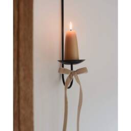 Velvet Bow For Wall Candle Sconce - Ribbon All Colours - thumbnail 1
