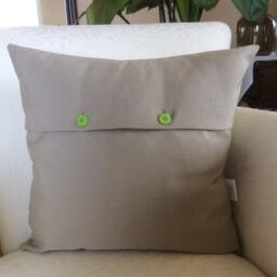 Hydrangea Outdoor Pillow Cover 3D Flower Accent - thumbnail 3