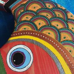 Wood Fish Wall Hangings , Wall Art, Wooden Decoration, Fish, Handmade Fish, Fish Hanging, Decor - thumbnail 3