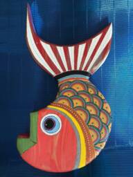 Wood Fish Wall Hangings , Wall Art, Wooden Decoration, Fish, Handmade Fish, Fish Hanging, Decor - thumbnail 1