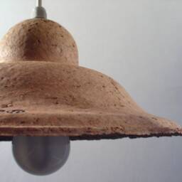 Ufo - Small, Recycled Paper Made Lamp. Eco Fully Recyclable Endless - thumbnail 2
