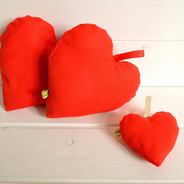 Fabric Heart, Heart Cushion, Pin Perfumes Drawers, Linen, Gift For Her, Fabric Hearts - image 1