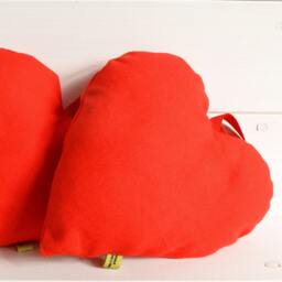 Fabric Heart, Heart Cushion, Pin Perfumes Drawers, Linen, Gift For Her, Fabric Hearts - thumbnail 2