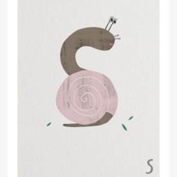 Poster Wall Picture/Abc Kids S Poster, Animal Alphabet, Letters, Children's Room Decoration Room, Art Print, As A Gift - thumbnail 2