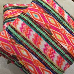 Cushion Covers, Mexican, Aztec, African, Limited Stock Thick Bright Tapestry Cotton/Wool