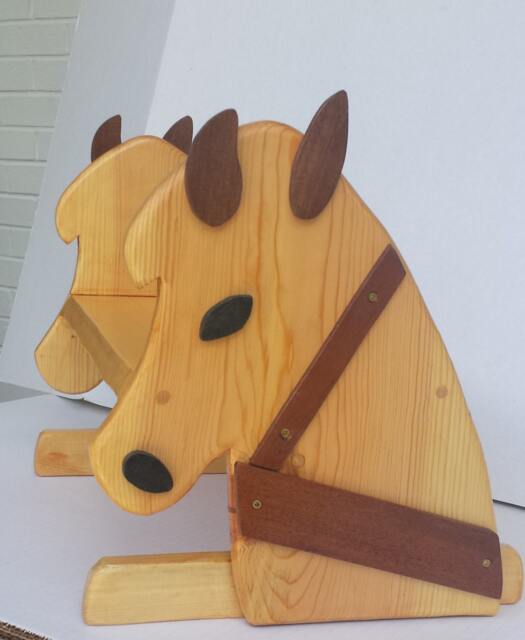 Child's Horse Head Bench & Stool