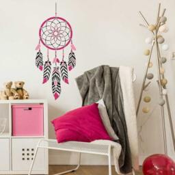 Dream Catcher Wall Art Stencil - Reusable For Diy Decor Better Than Decals - thumbnail 3