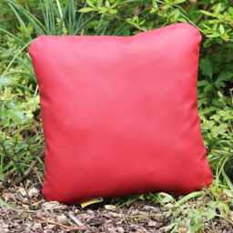 Cushion Cover 40 X cm Artificial Leather Lounge Chair Cushion Back Throw Pillow Wellness - thumbnail 2