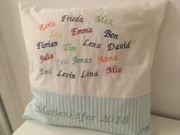 Farewell Pillow Commemorative 40 X cm Gift For Teacher, Educator Or Work Colleague - thumbnail 1