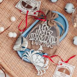 Maryland Christmas Ornament, State Souvenir - thumbnail 2