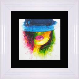 Patrice Murciano Wall Art - Coralie Ii Framed Print With Border - 55cm X 55cm Choice Of Frame Colour - thumbnail 4