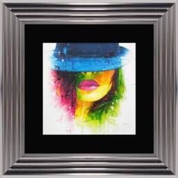 Patrice Murciano Wall Art - Coralie Ii Framed Print With Border - 55cm X 55cm Choice Of Frame Colour - thumbnail 3