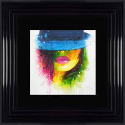 Patrice Murciano Wall Art - Coralie Ii Framed Print With Border - 55cm X 55cm Choice Of Frame Colour - thumbnail 1