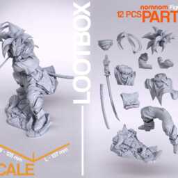Chrono Trigger 3D Printed Figure - 110 Scale - thumbnail 3