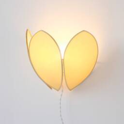 Banana Flower & Gold Wall Light - thumbnail 2