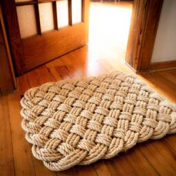 "Soft-Corner Sisal Rug 31"" X 24" - thumbnail 4
