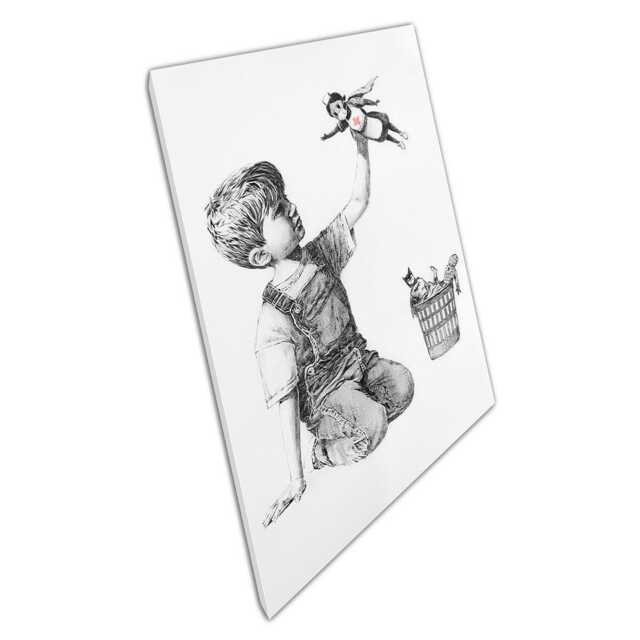 Banksy Nurse Tribute Wall Art Canvas Print For Home Office D??cor - image 1