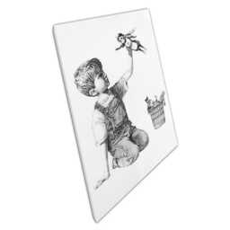 Banksy Nurse Tribute Wall Art Canvas Print For Home Office D??cor - thumbnail 1