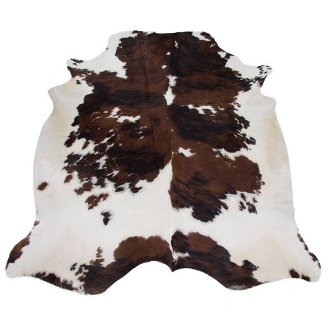 Tricolor Cowhide Rug/ Size - 7'x6' Ft, 6'x5' Ft/ Premium Quality Rug - image 1