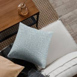 Outdoor Pillows - Weatherproof Garden Cushions William Morris Floral Pattern Vintage Bird & Anemone Blue English House Style - thumbnail 2