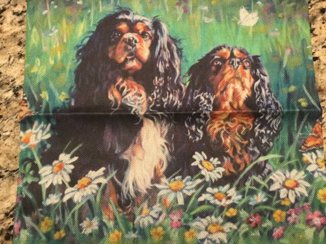 Daisys & Spaniels Pillow Case Cover