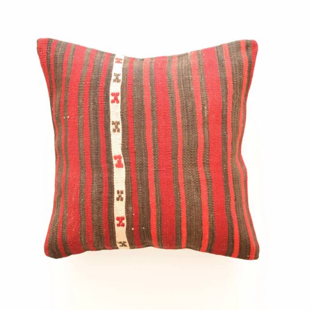 Kilim Pillow Cover 16x16 Moroccan Cushion 40x40 Pillows Kelim Kissen Housse De Coussin Berb??re Kussen - image 1